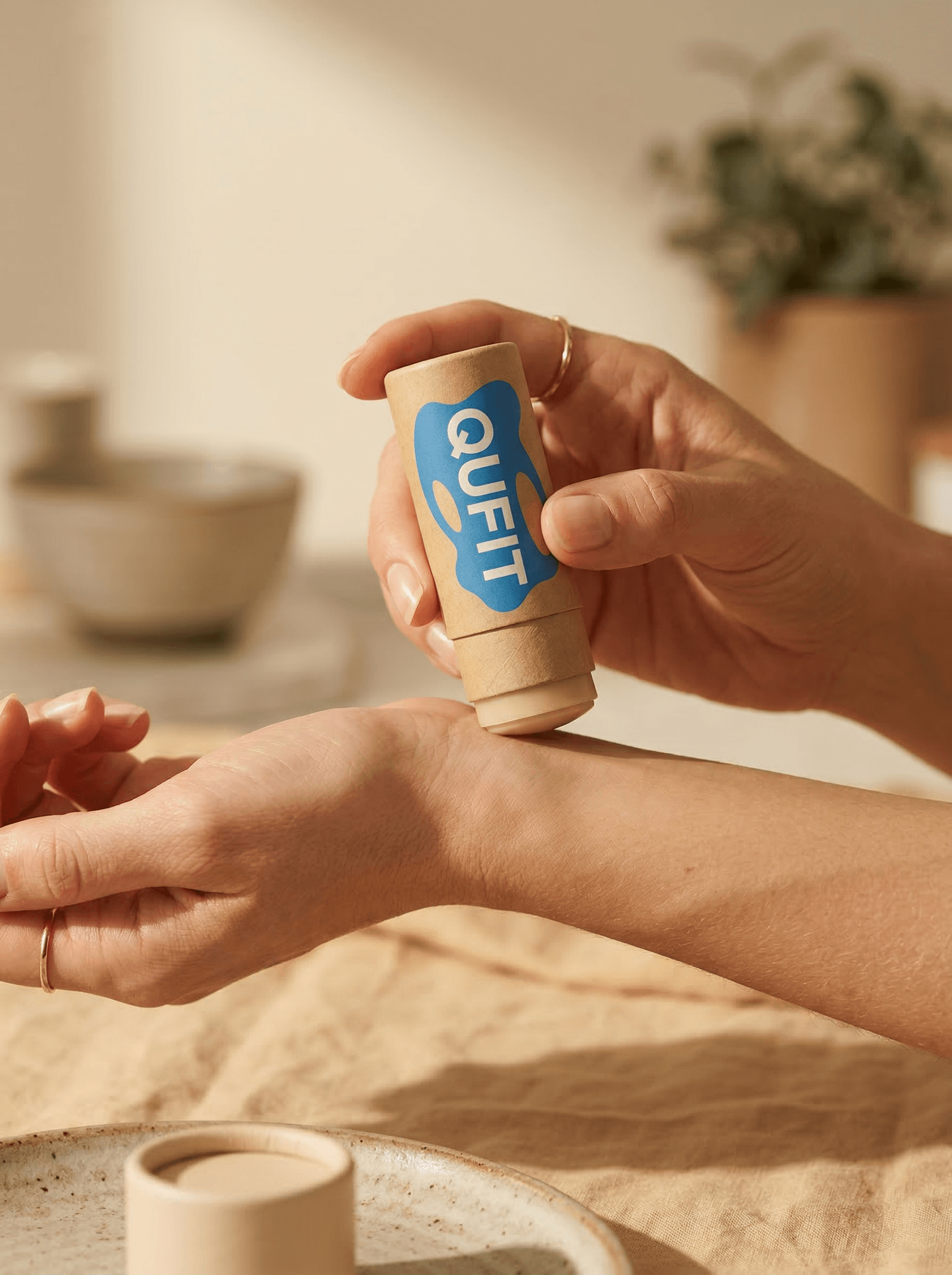 Applying Qufit Stick
